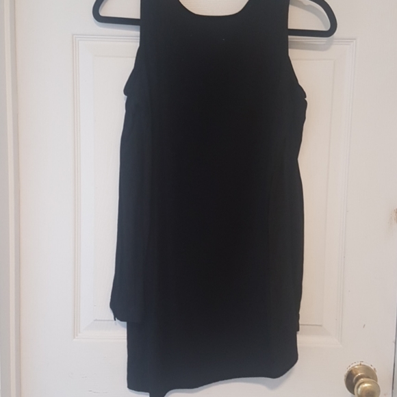 Black cold shoulder top - Picture 6 of 10